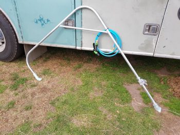 Thank you Hanley Welding ffor the over head swivel arm for our wash bay